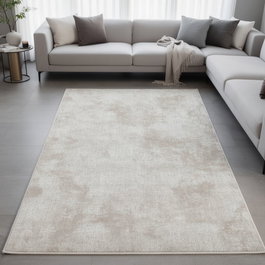 Conceptum Alfombra de Algodón 160 x 230 cm Crema